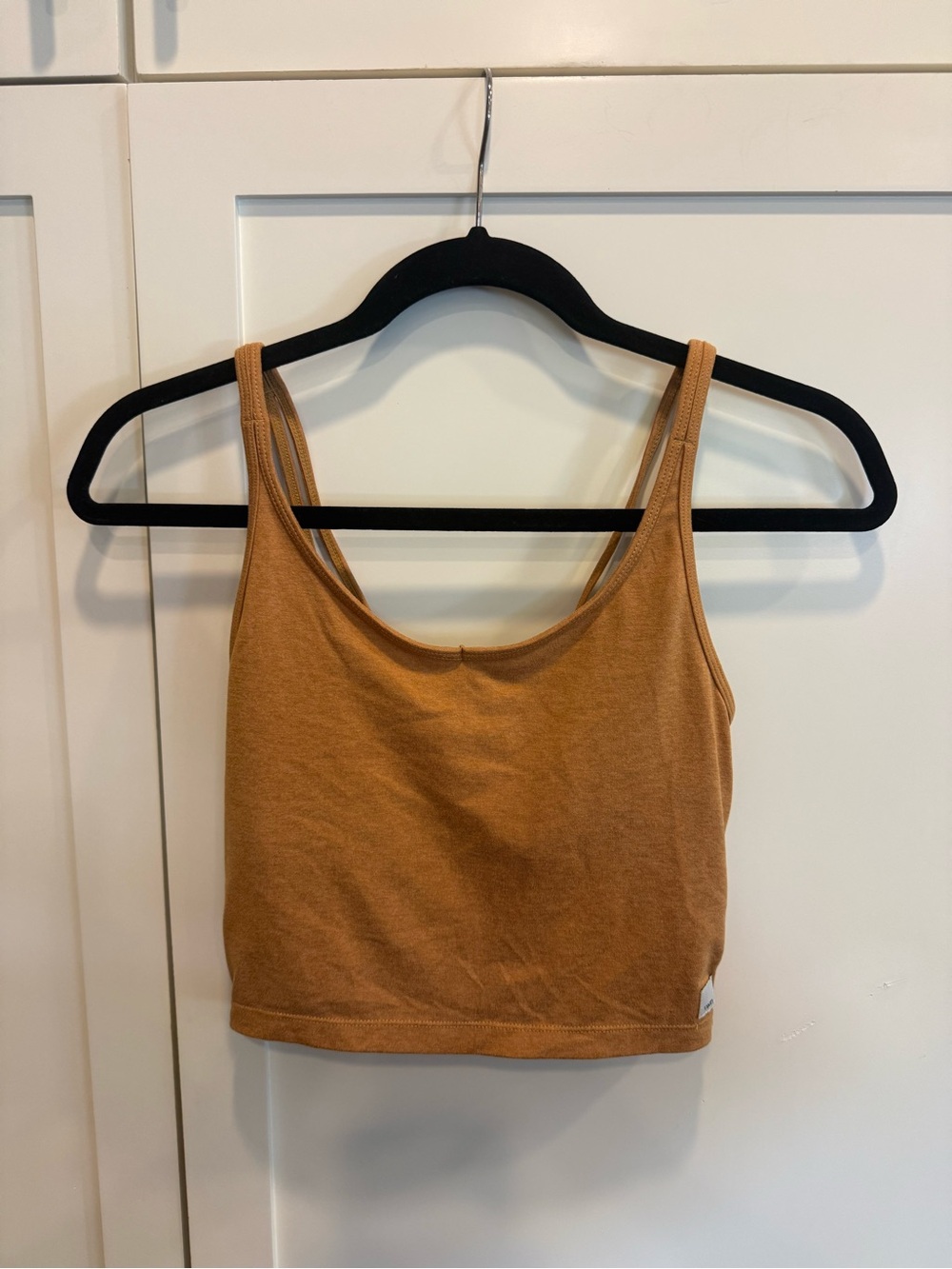 Vuori Chestnut Rust Cropped Tank